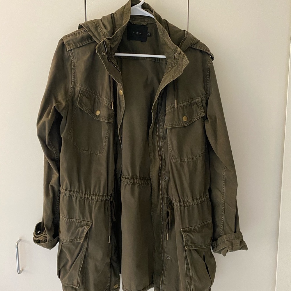 Aritzia Talula Utility Army Jacket
